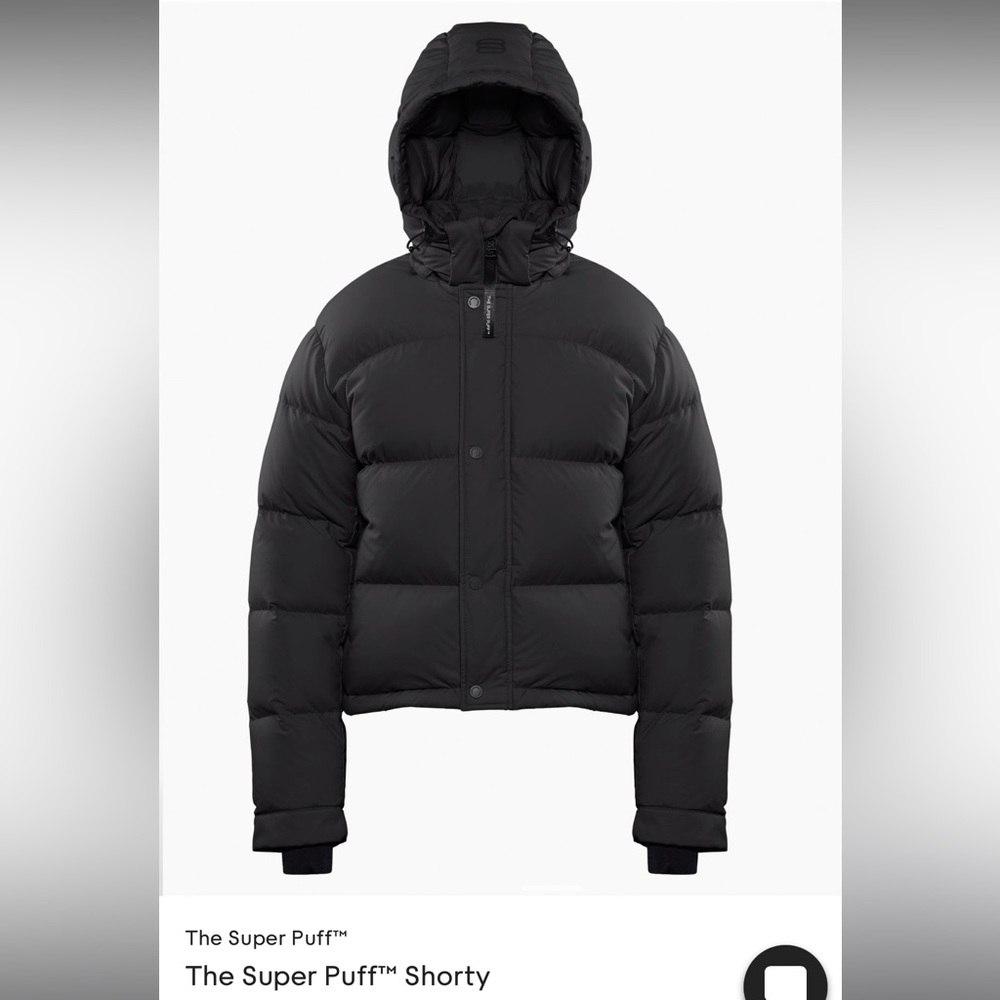 Black Super Puff Shorty 3XS